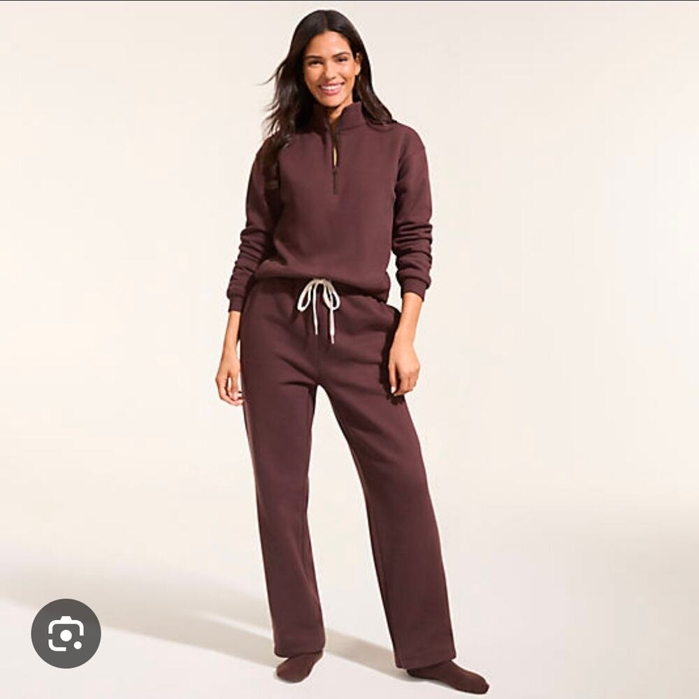 Women's Serious Sweat Set Small (6-8) Brown